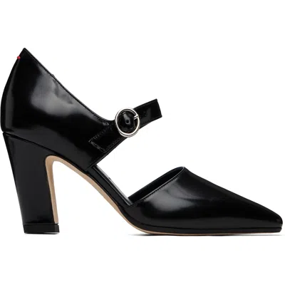 Aeyde Isidora 75 Calf-leather Pumps In Black