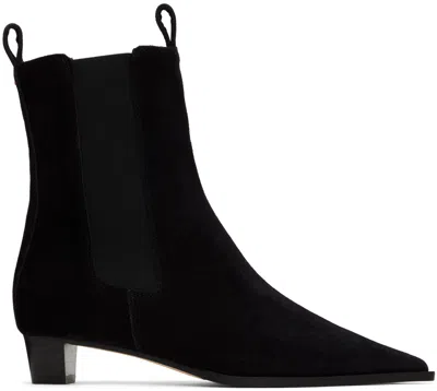 Aeyde Black Kiki Chelsea Boots
