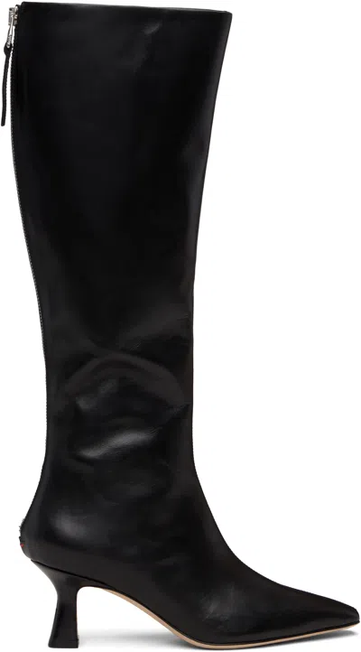 Aeyde Black Klea Tall Boots