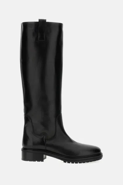 Aeyde Black Leather Boots