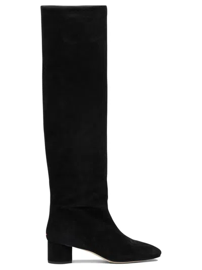 AEYDE AEYDE BLACK LEATHER BOOTS