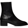 Aeyde Lee 40 Leather Ankle Boots In Black