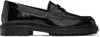 Aeyde Black Leon Loafers In Black