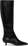 Aeyde Sabrina Leather Knee Boots In Multi
