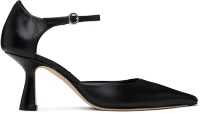 Aeyde Black Salvi Nappa Leather Heels