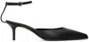 Aeyde Pointed High-heeled Sandals In Black