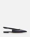 Aeyde Black Slingback Ballet Flats In Schwarz