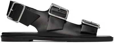 Aeyde Black Thekla Sandals