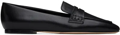 AEYDE BLACK TOM LOAFERS