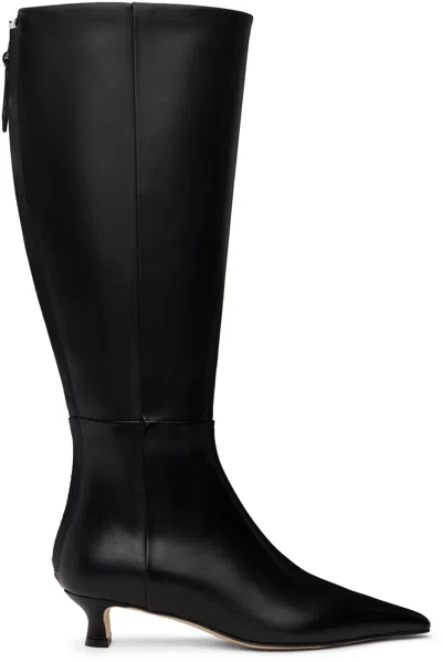 Aeyde Tula Calf Leather Black Shoes