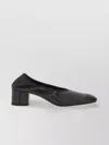 Aeyde Block Heel Round Toe Ballerina Shoes