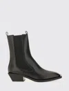 Aeyde Elegant Leather Ankle Boots For Women In Black