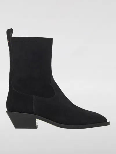 AEYDE FLAT ANKLE BOOTS AEYDE WOMAN COLOR BLACK,G07548002