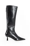 Aeyde Black Alexis Dual-tone Tall Boots In Black