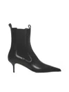 Aeyde Pointed Short Boots In Black