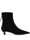 Aeyde Black Zoe Boots In Black
