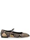Aeyde “乌玛·玛丽·简”鞋 In Brown