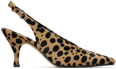 Aeyde Carla Animal-print Pumps In Multi