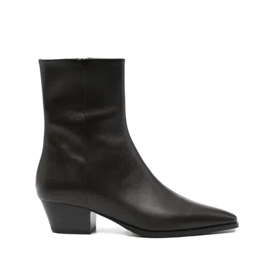 AEYDE AEYDE BROWN BOOTS WOMEN
