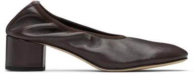 Aeyde Brown Gemma Heels