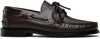 Aeyde Women Brown Leather Loafers, 8.5 Luxury Loafers & Drivers For Women Darveys In Brown