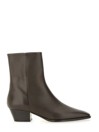 AEYDE AEYDE BROWN LEATHER BOOT