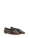Aeyde Leather Pointed Toe Ballerina Shoes