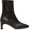 Aeyde Brown Tabitha Ankle Boots In Moka