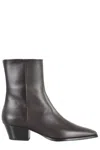 Aeyde Calf Leather Ankle Boot In Multi