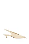 Aeyde Slingback Pointed Toe Kitten Pumps In Multi