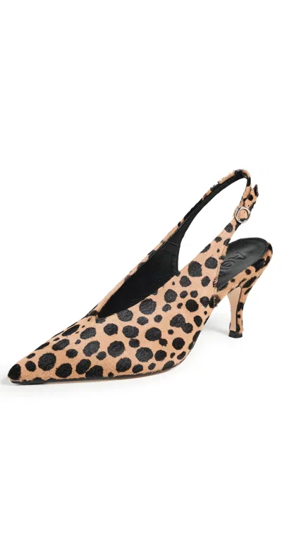 Aeyde Carla Animal-print Pumps In Multi