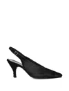 Aeyde Carla Slingback Pumps In White