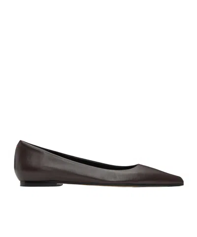 AEYDE CASSY POINTED-TOE BALLET FLATS