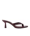 Aeyde Casualfit Leather Mules In Multi