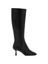 Aeyde Catherine Zip-up Tall Boots In Black