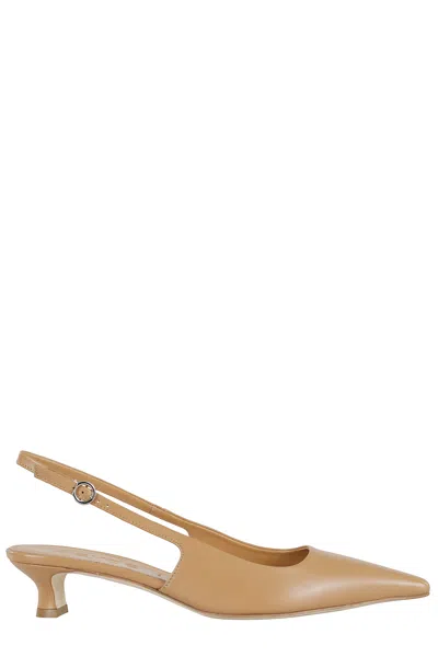 Aeyde Catrina Nappa Leather Hazelnut