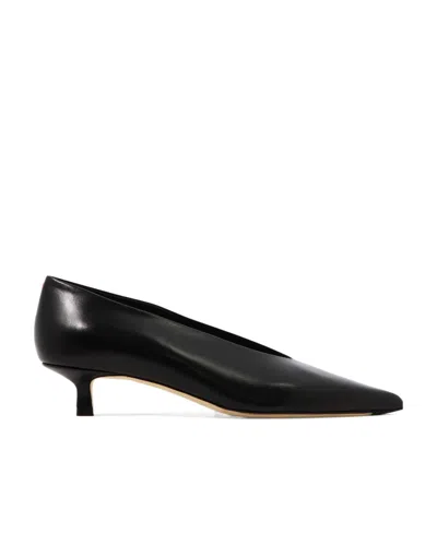 Aeyde Clara Nappa-leather Pumps In Black