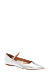 Aeyde Cleo Pointed Toe Mary Jane Flat