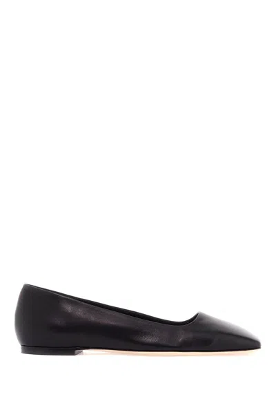 Aeyde Black Ida Ballerina Flats