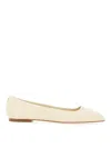 Aeyde Aeydē "ida" Dancer Nappa Leather Flats In White