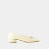 Aeyde Darya Ballerinas -  - Leather - Beige