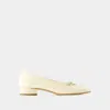 Aeyde Darya Ballerinas -  - Leather - Beige In Beige