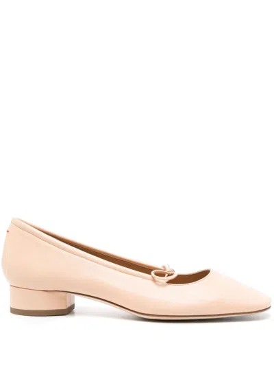 Aeyde Darya Ballet Flats In Beige