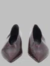 Aeyde Pointed-toe Leather Pumps In Brown