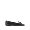 Aeyde Suede Ballerina Shoes In Black