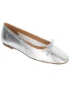 Aeyde Gabriella Laminated Nappa Leather Ballet Flat