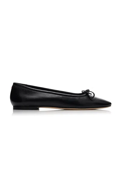 AEYDE DELFINA LEATHER FLATS
