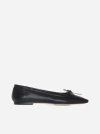 AEYDE DELFINA NAPPA LEATHER BALLET FLATS