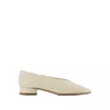 AEYDE DELIA BALLERINAS - CREAM - LEATHER