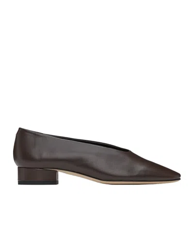 Aeyde Delia Ballet Flats In Black